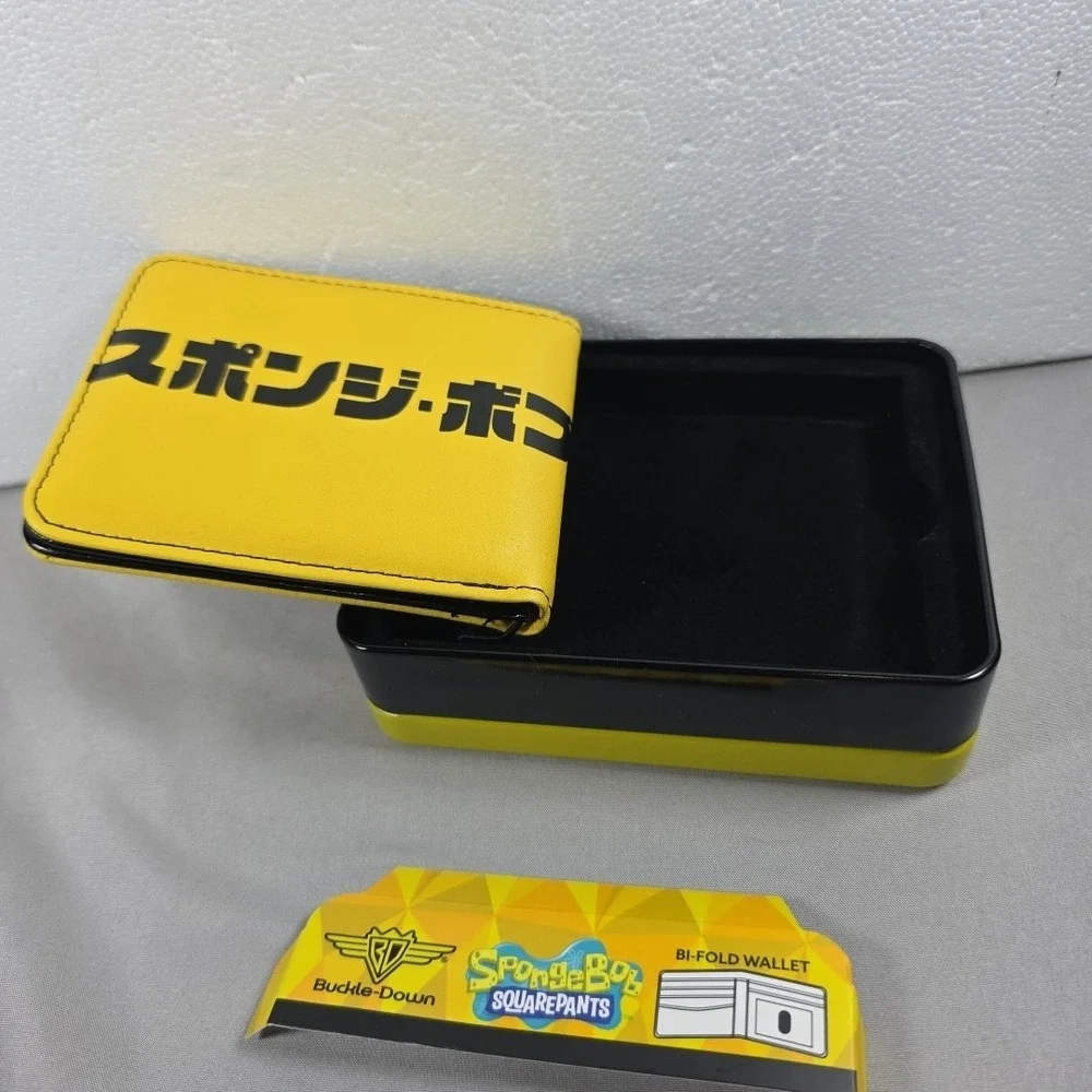 SpongeBob Squarepants Gnarly Bifold Wallet NEW